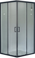 

Душевой уголок, 100x100x185 / RB100HPD-C-BL