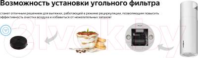 Изображение товара Вытяжка коробчатая Weissgauff Ambra WH