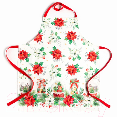 Подарочный набор Этель Christmas Red Flowers / 7349018