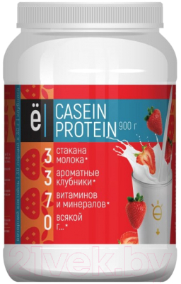 Протеин Ёбатон Caseine Protein (900г, клубника)