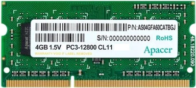 Оперативная память DDR3 Apacer DS.04G2K.KAM - 