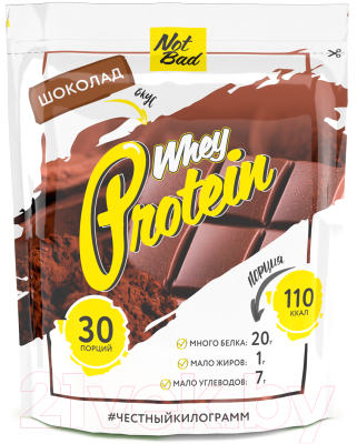 Протеин NotBad Whey Protein (1000г, шоколад)