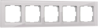 Рамка для выключателя Werkel W0051117 (дымчатый/стекло) - 
