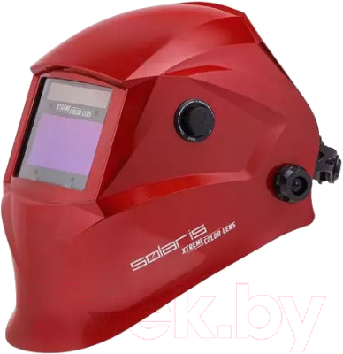 Сварочная маска Solaris ASF650X.PRD (красный металлик)