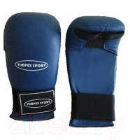 Перчатки для карате Vimpex Sport 1530 (S, синий) - 