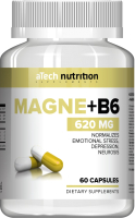 Витаминно-минеральный комплекс Atech Nutrition Magne+B6 (60 капсул) - 