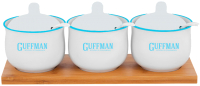 Набор емкостей для хранения Guffman C-06-041-WS (белый/голубой) - 