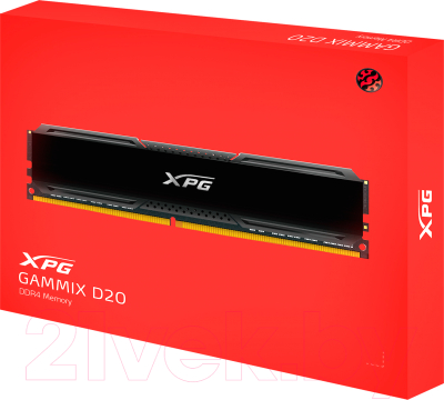Оперативная память DDR4 A-data XPG Gammix D20 (AX4U360016G18I-DCBK20)