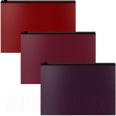 Изображение товара Набор папок Erich Krause Matt Blackberry Marsala / 54995