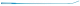 Хлыст для конного спорта Shires Rainbow светоотражающий 103см / 7680/BLUE/40.5 (голубой) - 