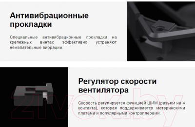 Набор вентиляторов для корпуса SilentiumPC Stella HP ARGB 120 KITx3 / SPC287