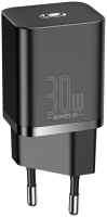 Адаптер питания сетевой Baseus Super Si Pro 1С 30W / CCSUP-J01 (черный) - 