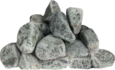Камни для бани Десятый регион Габбро-диабаз обвалованный крупный (20кг)