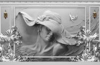 

Фотообои бесшовные Citydecor, Барельеф 3D
