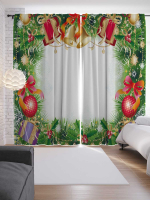 

Шторы JoyArty, Рождественское оформление / p_37057