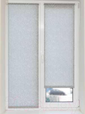 Рулонная штора АС МАРТ Джерси 130x160 (серый)