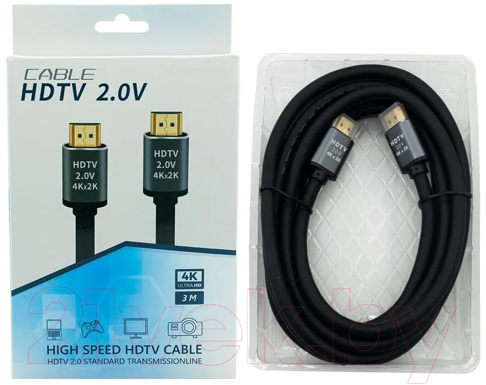 Кабель SIPU HDMI-CCS 4k (3м) — фото 2