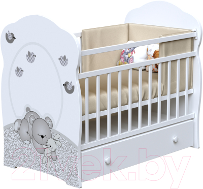 Детская кроватка VDK New Sleppy маятник и ящик