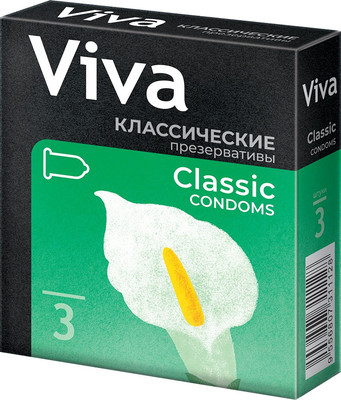 Презервативы VIVA Классические №3 -
