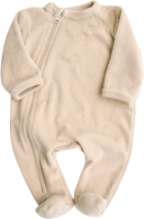 Комбинезон для малышей Amarobaby Fidgett / AB-OD21-F502/03-80 (бежевый, р. 80) - 