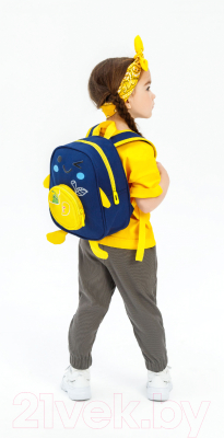 Комплект детской одежды Amarobaby Jump / AB-OD21-JUMP22/0411-122 (желтый/серый, р. 122)