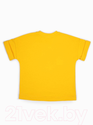 Комплект детской одежды Amarobaby Jump / AB-OD21-JUMP22/0411-128 (желтый/серый, р. 128)