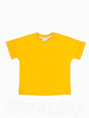 Комплект детской одежды Amarobaby Jump / AB-OD21-JUMP22/0411-128 (желтый/серый, р. 128)