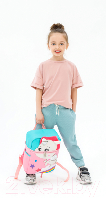 Комплект детской одежды Amarobaby Jump /AB-OD21-JUMP22/0632-128 (розовый/мятный, р. 128)