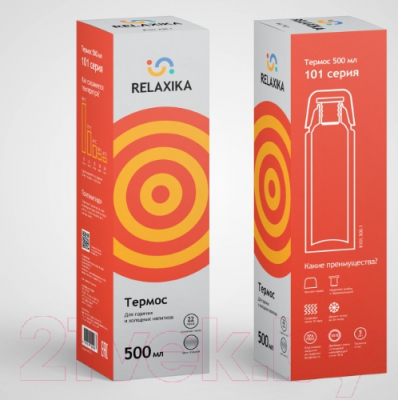 Термос для напитков Relaxika 101 (500мл)