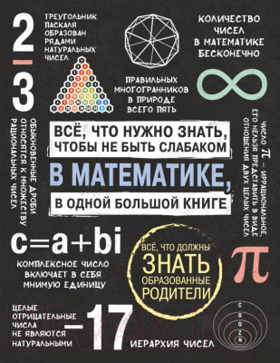 Книга АСТ Все что нужно знать, чтобы не быть слабаком в математике