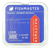 

Леска монофильная Fishmaster, Maxpower 0.38мм