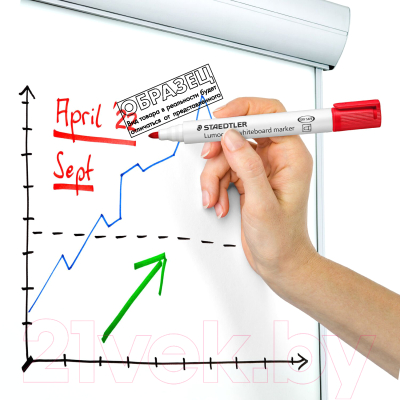 Маркер для доски Staedtler Люмоколор 351-6