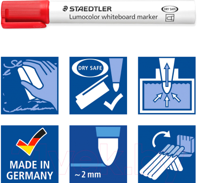Маркер для доски Staedtler Люмоколор 351-6