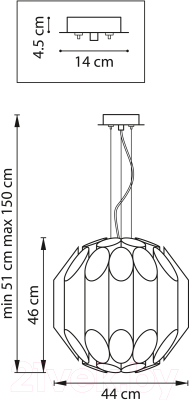 Люстра Lightstar Siena 720442 (MD2095/44A)