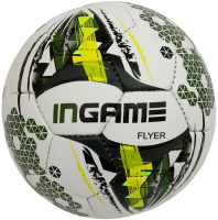 Футбольный мяч Ingame Flyer IFB-105 (белый/желтый) - 