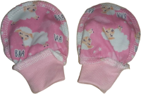 Рукавички для новорожденных Три Медведя Розовый - 
