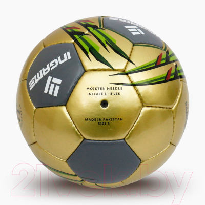 Футбольный мяч Ingame Match IFB-112 (желтый)