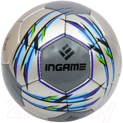 Футбольный мяч Ingame Match IFB-112 (серый)