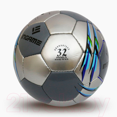 Футбольный мяч Ingame Match IFB-112 (серый)