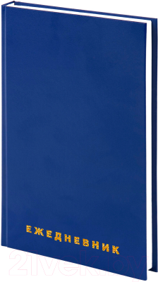 Ежедневник Brauberg 123327 (синий)