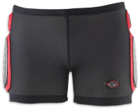 Защитные шорты горнолыжные Nidecker Atrax Soft Padded Shorts Kids / PI02433 (XL, черный) - 