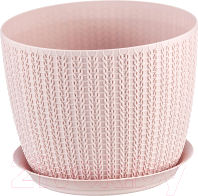 Изображение товара Кашпо Idea Вязание М3121 (чайная роза)