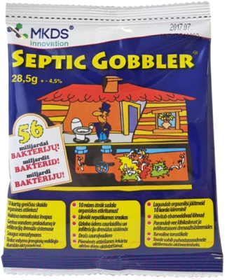 Биоактиватор MKDS Septic Gobbler (28.5г)