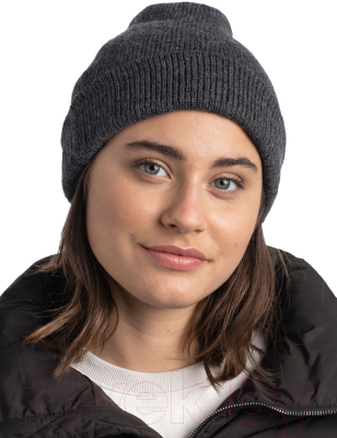 Шапка Buff Knitted Hat Jarn Graphite (129618.901.10.00)