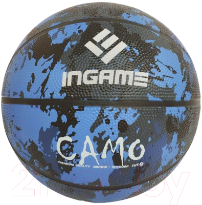 Баскетбольный мяч Ingame Camo (размер 7, синий)