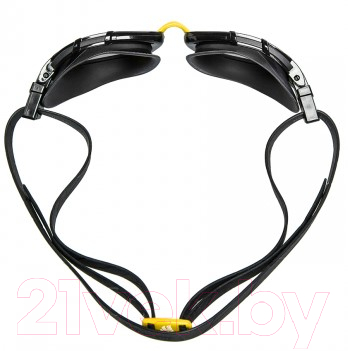 Очки для плавания Mad Wave Triathlon Mirror (желтый)