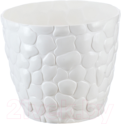 Изображение товара Кашпо Idea Камни М3173 (белый)