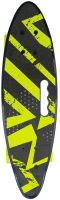 Скейтборд CosmoRide CS901 (пластиковый, черный/желтый) - 