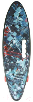 Скейтборд CosmoRide CS901 (пластиковый, серый)
