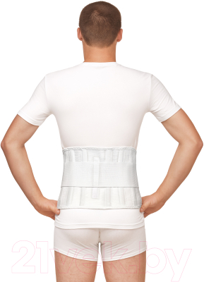 Изображение товара Корсет ортопедический пояснично-крестцовый Польза м.1104 тип 321-I (р.5, белый)